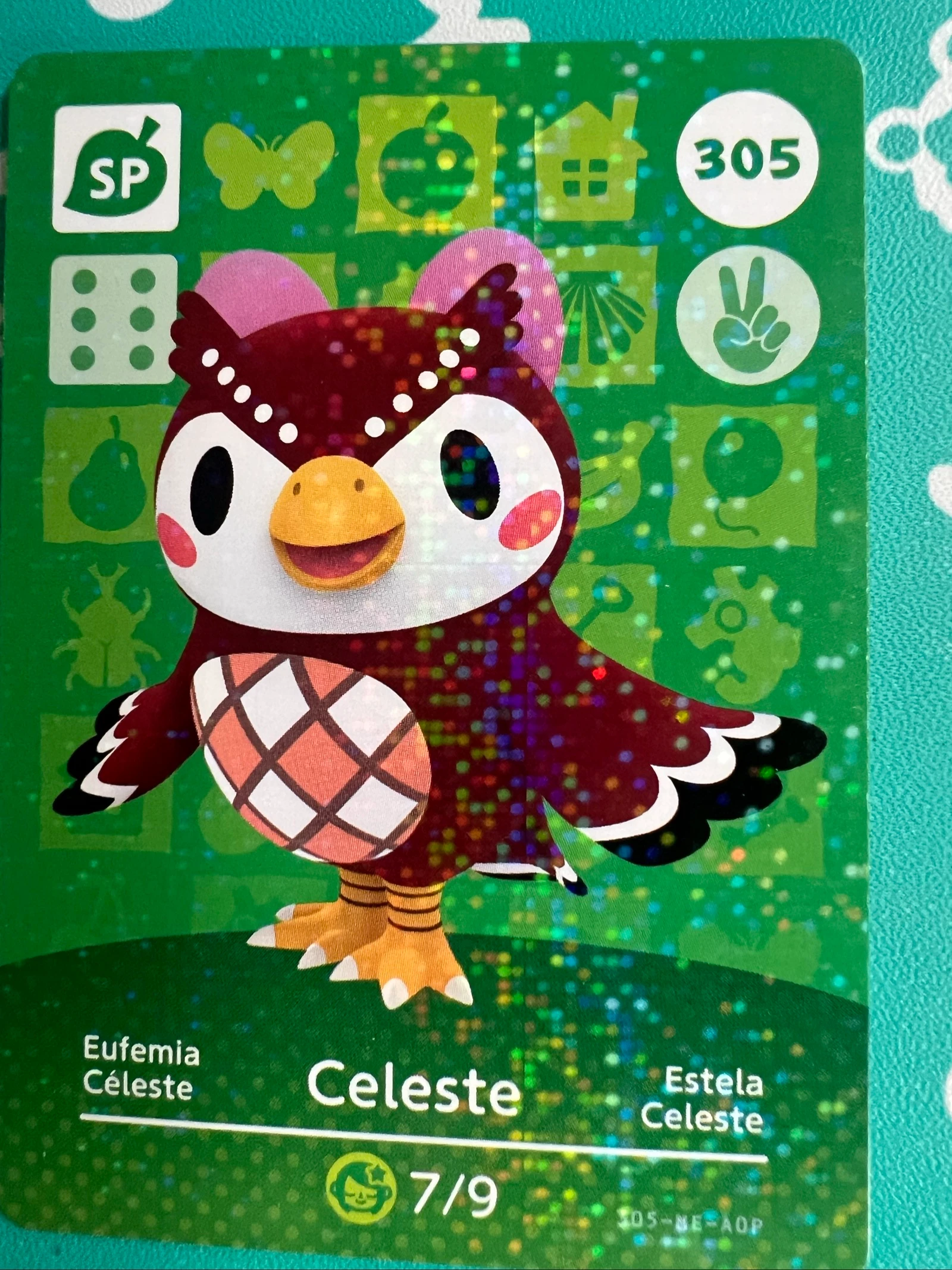 Carte amiibo de Celeste 305